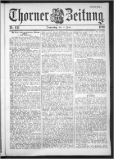 Thorner Zeitung 1898, Nr. 132 Zweites Blatt