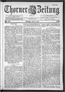 Thorner Zeitung 1898, Nr. 135 Erstes Blatt