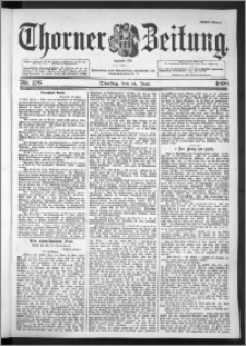 Thorner Zeitung 1898, Nr. 136 Erstes Blatt