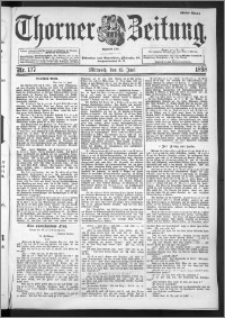 Thorner Zeitung 1898, Nr. 137 Erstes Blatt