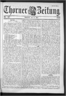 Thorner Zeitung 1898, Nr. 137 Zweites Blatt