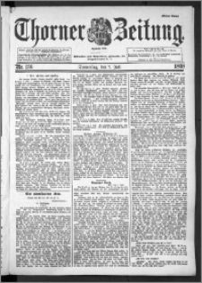 Thorner Zeitung 1898, Nr. 156 Erstes Blatt