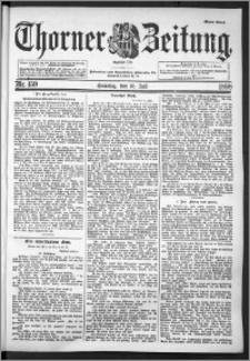 Thorner Zeitung 1898, Nr. 159 Erstes Blatt