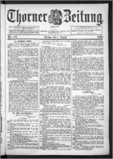 Thorner Zeitung 1898, Nr. 181