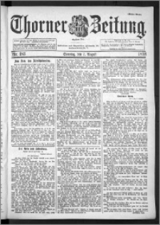 Thorner Zeitung 1898, Nr. 183 Erstes Blatt
