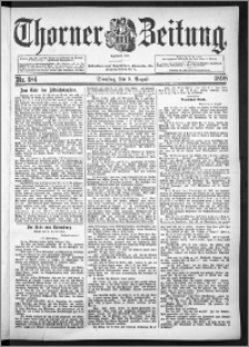 Thorner Zeitung 1898, Nr. 184