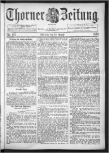 Thorner Zeitung 1898, Nr. 185