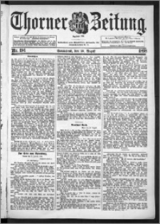Thorner Zeitung 1898, Nr. 194
