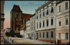 Toruń - ulica Żeglarska - Thorn. Offizierskasino und Johanniskirche