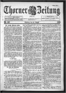 Thorner Zeitung 1898, Nr. 195 Erstes Blatt