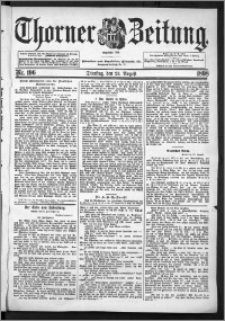 Thorner Zeitung 1898, Nr. 196