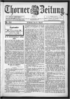 Thorner Zeitung 1898, Nr. 203