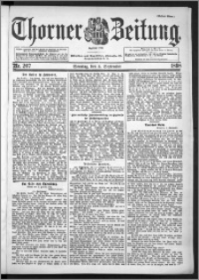 Thorner Zeitung 1898, Nr. 207 Erstes Blatt
