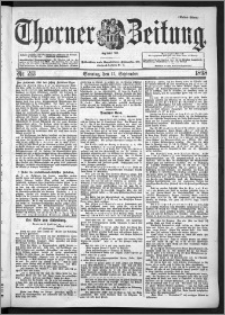 Thorner Zeitung 1898, Nr. 213 Erstes Blatt