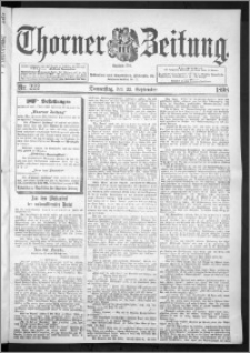 Thorner Zeitung 1898, Nr. 222