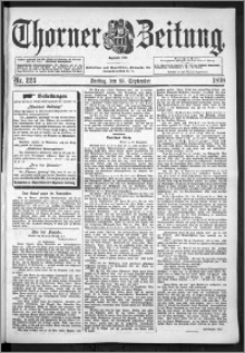 Thorner Zeitung 1898, Nr. 223