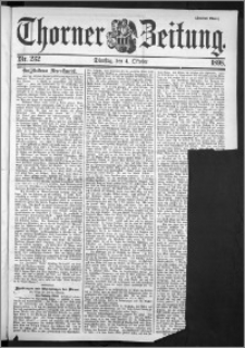 Thorner Zeitung 1898, Nr. 232 Zweites Blatt