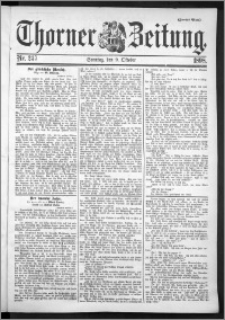 Thorner Zeitung 1898, Nr. 237 Zweites Blatt