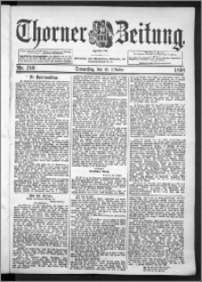 Thorner Zeitung 1898, Nr. 240