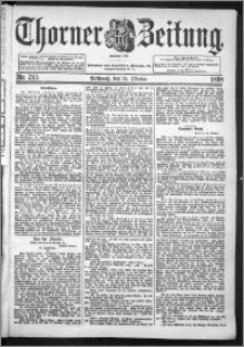 Thorner Zeitung 1898, Nr. 245