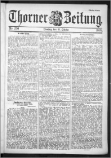Thorner Zeitung 1898, Nr. 250 Zweites Blatt