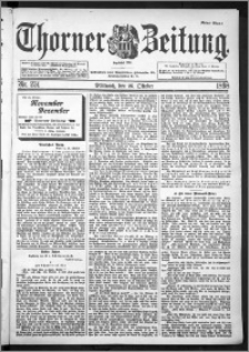 Thorner Zeitung 1898, Nr. 251 Erstes Blatt