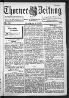 Thorner Zeitung 1898, Nr. 252 Erstes Blatt