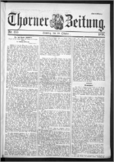 Thorner Zeitung 1898, Nr. 255 Zweites Blatt