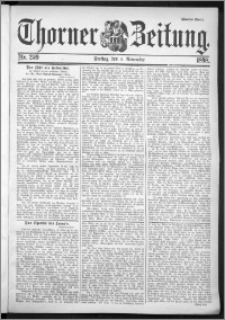 Thorner Zeitung 1898, Nr. 259 Zweites Blatt