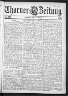 Thorner Zeitung 1898, Nr. 260 Zweites Blatt