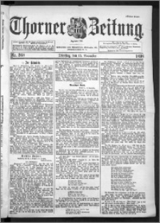 Thorner Zeitung 1898, Nr. 268 Erstes Blatt