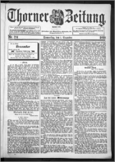 Thorner Zeitung 1898, Nr. 281