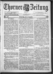 Thorner Zeitung 1898, Nr. 287