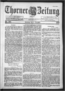 Thorner Zeitung 1898, Nr. 290 Erstes Blatt