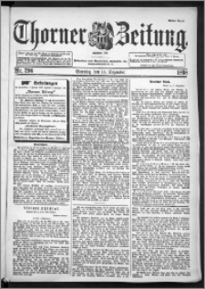 Thorner Zeitung 1898, Nr. 296 Erstes Blatt
