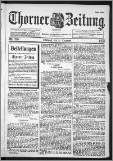 Thorner Zeitung 1898, Nr. 298 Erstes Blatt