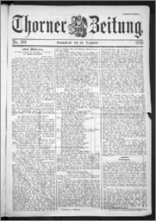 Thorner Zeitung 1898, Nr. 301 Zweites Blatt