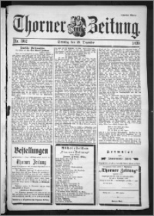 Thorner Zeitung 1898, Nr. 302 Zweites Blatt