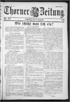 Thorner Zeitung 1898, Nr. 304 Zweites Blatt