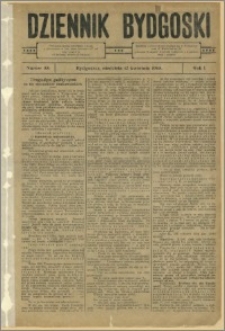 Dziennik Bydgoski, 1908.04.12, R.1, nr 85