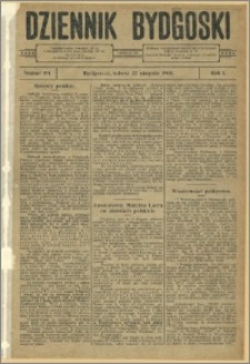 Dziennik Bydgoski, 1908.08.22, R.1, nr 191