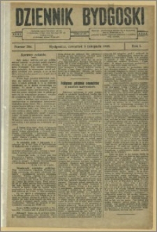 Dziennik Bydgoski, 1908.11.05, R.1, nr 254