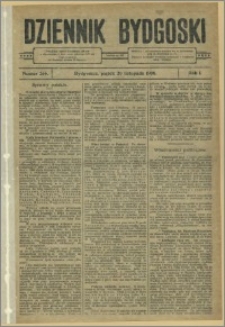 Dziennik Bydgoski, 1908.11.20, R.1, nr 266