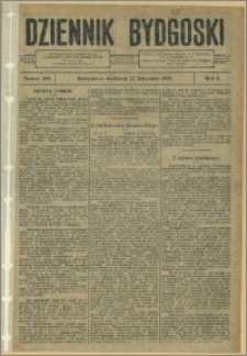 Dziennik Bydgoski, 1908.11.22, R.1, nr 268