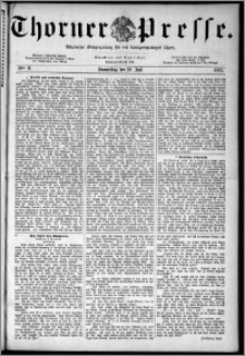 Thorner Presse 1883, Nro. 91