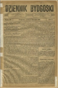 Dziennik Bydgoski, 1909.11.13, R.2, nr 257