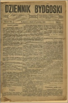 Dziennik Bydgoski, 1909.12.10, R.2, nr 278