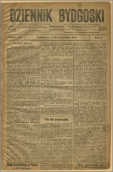 Dziennik Bydgoski, 1909.12.22, R.2, nr 288