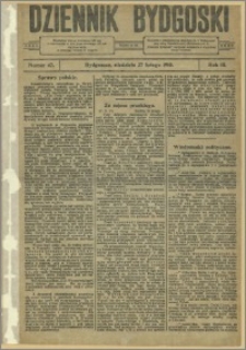 Dziennik Bydgoski, 1910.02.27, R.3, nr 47