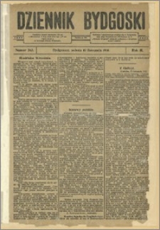 Dziennik Bydgoski, 1910.11.19, R.3, nr 263